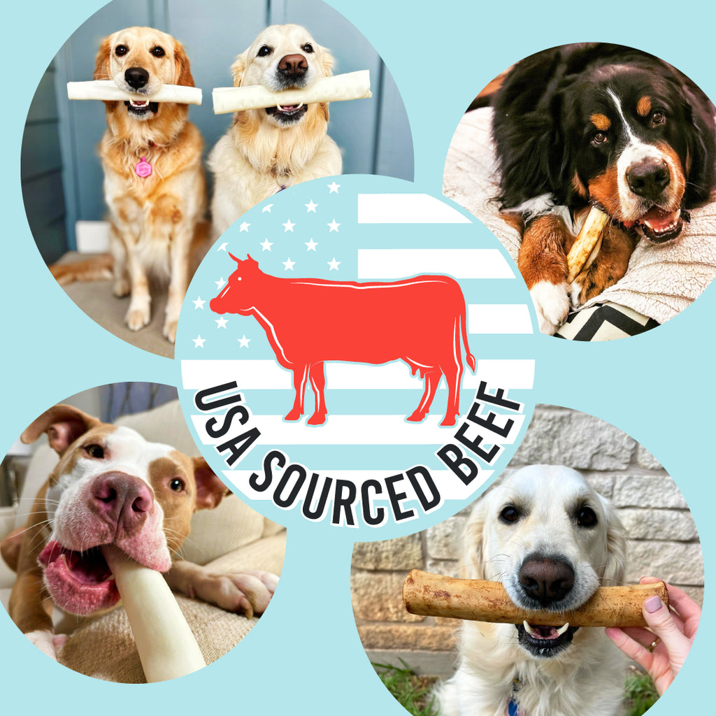 Large 10 Inch Bacon Beef Collagen Chew